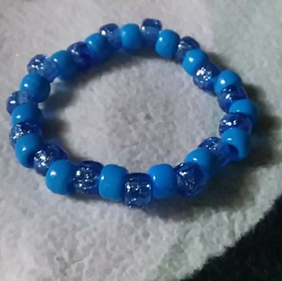 blue kandi bracelet - Picture 1 of 4